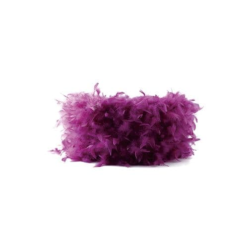 Anson Feather Shade Aubergine 250mm x 180mm