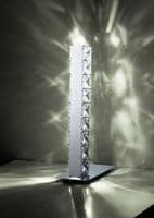 Darrell Table Lamp 3W LED 6000K Polished Chrome/Crystal