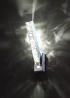 Darrell Vertical Wall Lamp 3W LED 6000K Polished Chrome/Crystal