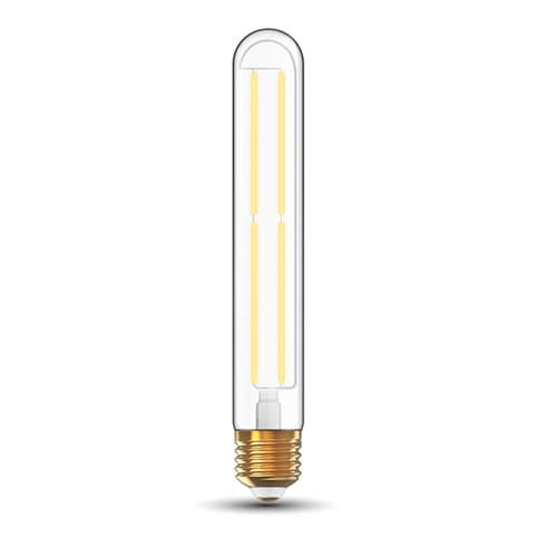 ** NEW ** LED 185mm Tubular Line, E27 Dimmable 4W 4000K Natural White, 300lm, Clear Glass, 3yrs Warr