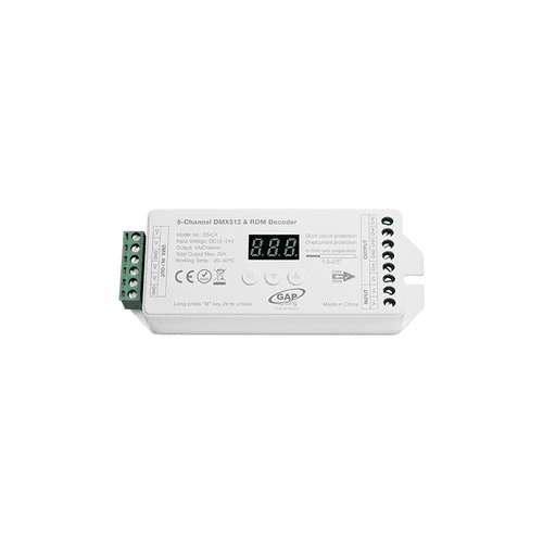 Decorder 5CH DMX 5CH-DMX-DECODER