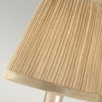 Abbey 1 Light Wall Light Gold & Silver Shades with Mushroom Pleat FE-ABBEY1