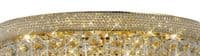 Adrian Ceiling 16 Light E14 Gold and Crystal 26.6kg