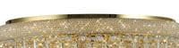 Adrian Ceiling 18 Light E14 Gold and Crystal 37.3kg