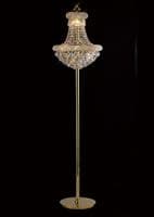Adrian Floor Lamp 6 Light E14 Gold and Crystal 19.03kg