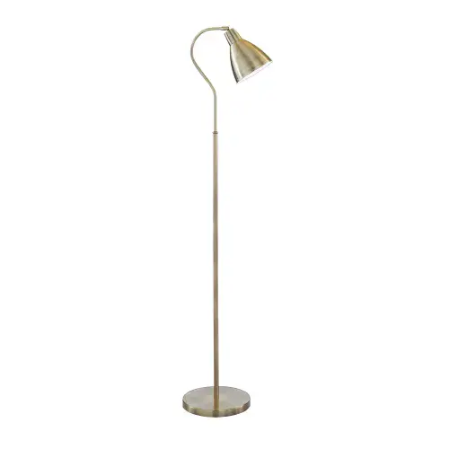 Adjustable Floor Lamp Antique Brass 1 x E27