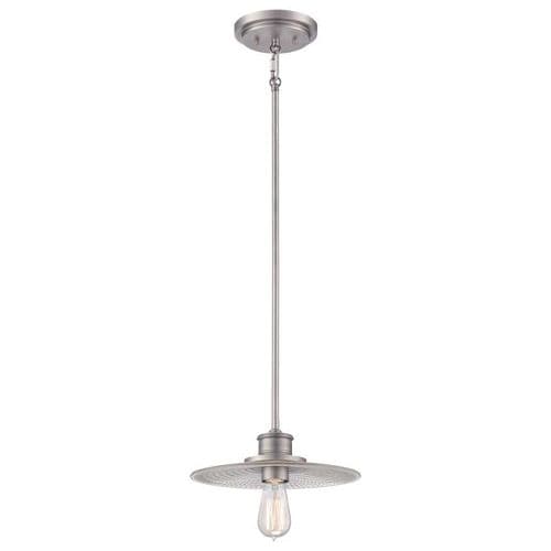 Admiral 1 Light Mini Pendant Antique Nickel Finish QZ-ADMIRAL-P-AN