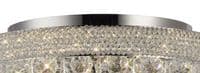 Adrian Ceiling 7 Light E14 Polished Chrome and Crystal