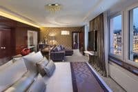 Adrian Ceiling 9 Light E14 Gold and Crystal