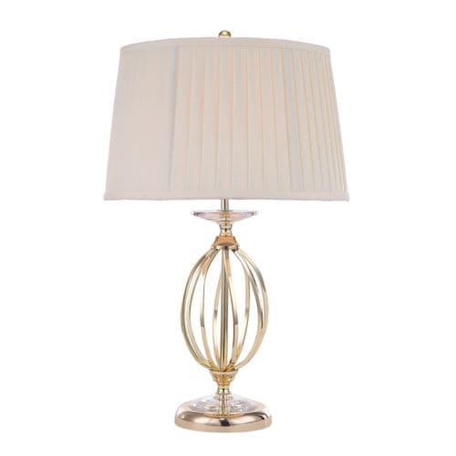 Aegean 1 Light Table Lamp in Polished Brass AG-TL-AGED-BRASS
