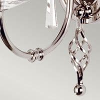 Aegean 1 Light Wall Light in Polished Nickel AG1-POL-NICKEL