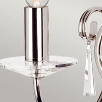 Aegean 1 Light Wall Light in Polished Nickel AG1-POL-NICKEL