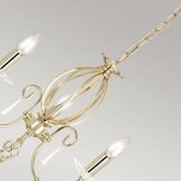 Aegean 3 Light Chandelier in Polished Brass AG3-POL-BRASS