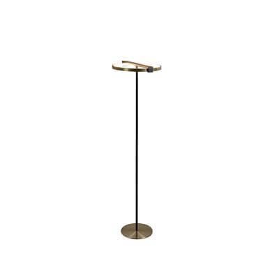 Aerial Gold And Black Metal LED Floor Lamp TFB62332GO