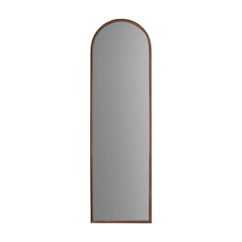 Aged bronze arch leaner mirror FOE109614