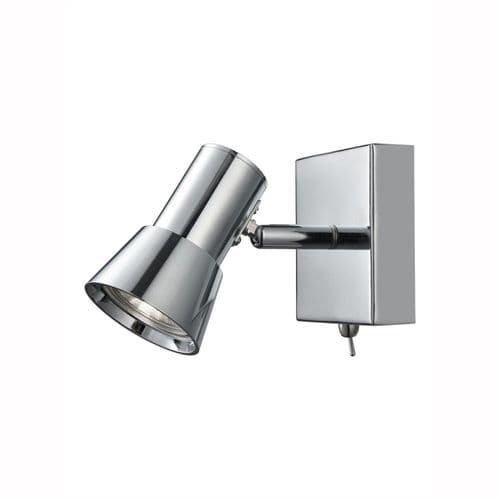 Aime Chrome 1 Light sSpot Wall Fitting GSBSPOT9031