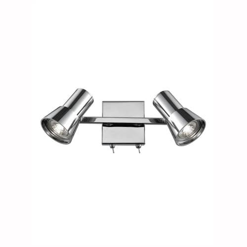 Aime Chrome 2 Light Wall Fitting GSBSPOT9032