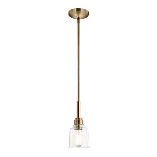Aivian 1 Light Pendant Brass Finish KL-AIVIAN-P-WBR