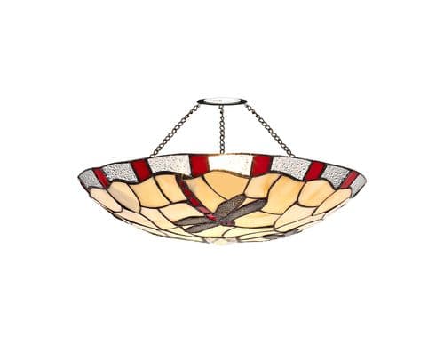 Albany 35cm Tiffany Non-electric Uplighter Shade