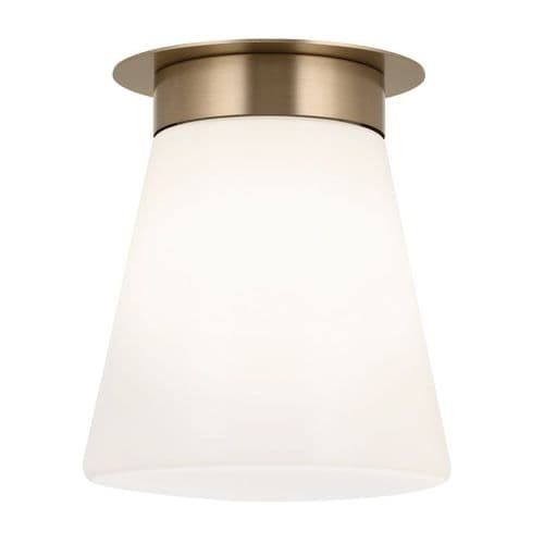 Albers Flush 1 lt Ceiling Light - Champagne Bronze KL-ALBERS-F-T-CPZ