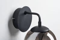 Alchemy  CSBCM14907 1 Light LED Black/Smoked Wall Light