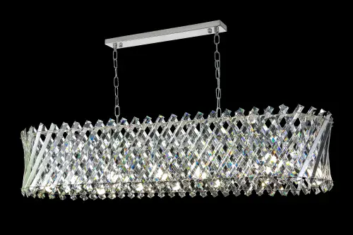 Alexander crystal 1.2-meter ceiling pendant LL8949CH