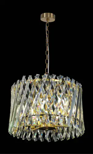 Alexander gold chain crystal ceiling pendant LL8951G