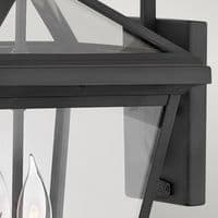 Alford Place 2 Light Medium Wall Lantern QN-ALFORD-PLACE2-M-MB