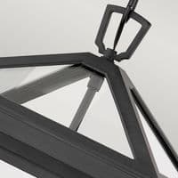 Alford Place 3 Light Black Large Chain Lantern QN-ALFORD-PLACE8-L-MB