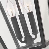 Alford Place 3 Light Black Large Chain Lantern QN-ALFORD-PLACE8-L-MB