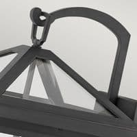 Alford Place 3 Light Black Large Wall Lantern QN-ALFORD-PLACE2-L-MB