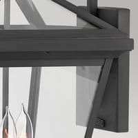 Alford Place 3 Light Black Large Wall Lantern QN-ALFORD-PLACE2-L-MB