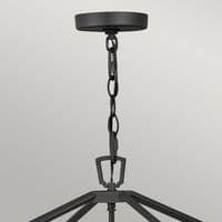 Alford Place 4 Light Black Outdoor Pendant QN-ALFORD-PLACE-4P-MB