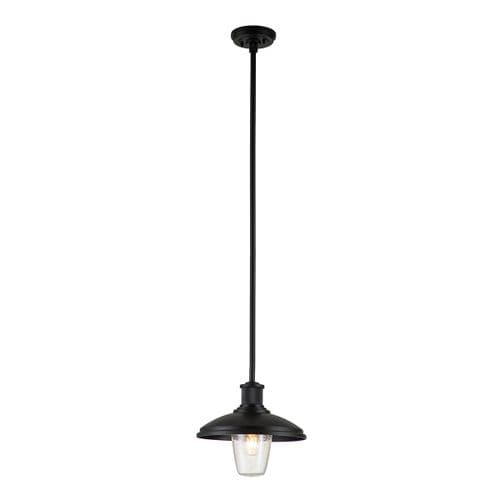 Allenbury 1 Light Black Outdoor Pendant KL-ALLENBURY-P-M-BKT