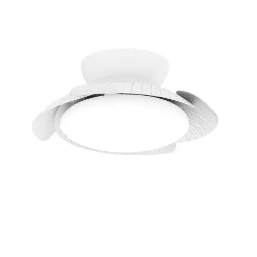 Aloha LED Dimmable Ceiling Light DC Reversible Fan White