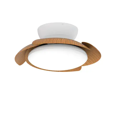 Aloha LED Dimmable Ceiling Light DC Reversible Fan Wood
