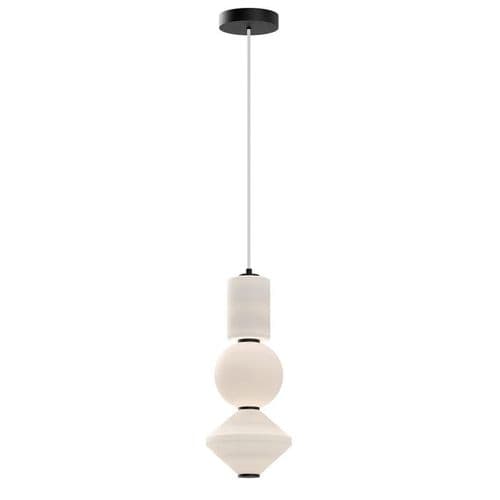 Alora Mood Bijou LED Pendant - Matte Black ALM-BIJOU-P3-MB