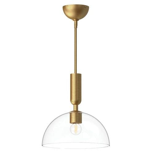 Alora Mood Jude 1 lt Pendant - Brushed Gold ALM-JUDE-P-GD-CL