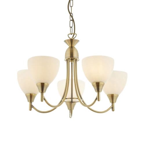 Alton, 5Lt Pendant, Brass