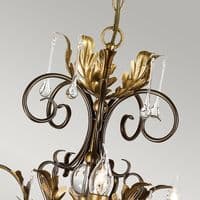 Amarilli 15 Light Chandelier in Gold & Bronze AML15-BRONZE