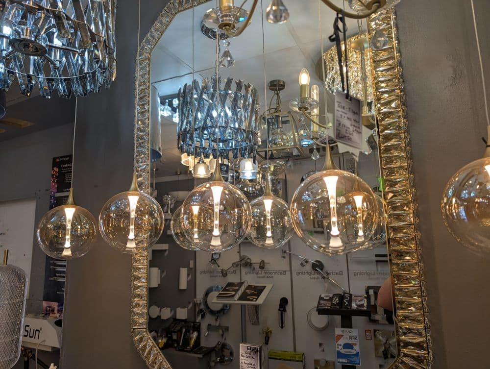 Amira Black 5 Light Ceiling Pendant Light