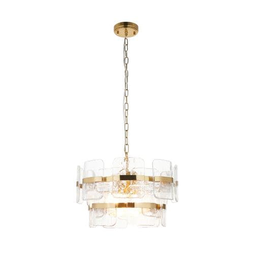 Ancara, 3lt Pendant, Clear