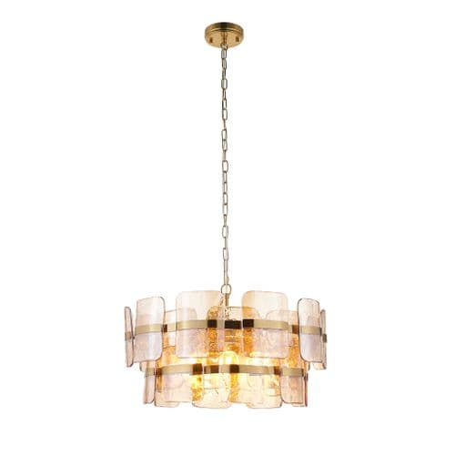 Ancara, 5lt Pendant, Champagne