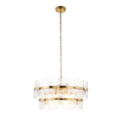 Ancara, 5lt Pendant, Clear