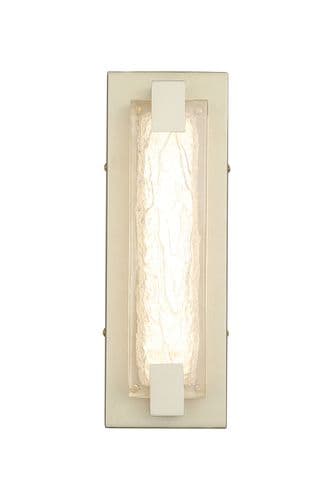 Anchor LED Wall Light, Gold Metal with Acrylic Shade