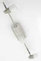 Anderson On Linear Bar 4 Light G9 Satin Chrome/Opal & Frosted Glass