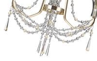 Ansel 3 Light Chandelier Pendant French Gold and Crystal
