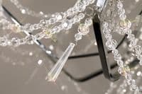 Ansel 6 Light Chandelier E14 Polished Chrome and Crystal