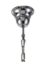 Ansel 6 Light Chandelier E14 Polished Chrome and Crystal