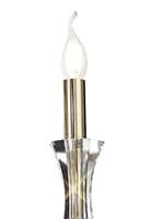 Ansel 6+3+3 Light Chandelier E14 French Gold and Crystal (Requires Construction)16.5kg